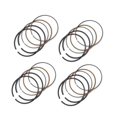 Imagem de Conjunto de juntas de anéis de pistão Tamanho da peça do motor da motocicleta 49 mm 49,25 mm 49,50 mm Anéis de pistão para GSX250R GJ72A GJ73A GJ74A GSF250 BANDA 250 ACROSS 913 (4 conjuntos 49 mm)