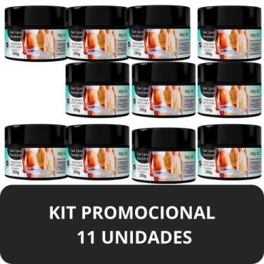 Imagem de 11 Gel Desodorante Lipo Redutor Mary Life Termo Ativado Pote 250g