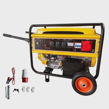 Imagem de Gerador de Energia Gasolina 6400W Monofasico 4 Tempos 110V 220V Importway Iwgeg-6400