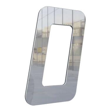 Imagem de Numero Para Residência 130mm Prata espelhado - Metalmidia 0