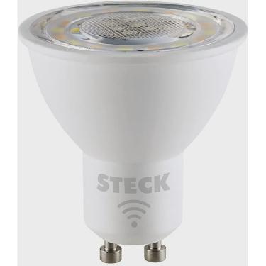 Imagem de Lâmpada Led Spot Dicroica Decorativa Smarteck Wi-Fi Biv. rgb Cod. SMAL3SUSI – Steck