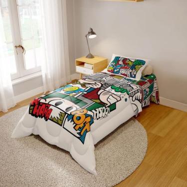 Imagem de Jogo de Edredom Infantil Dupla Face Turma da Monica - KN DECOR