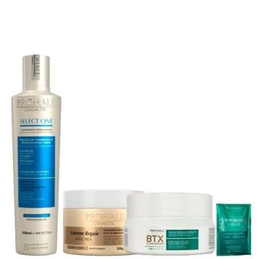 Imagem de Prohall Select One 300ml e Btx 300g e Máscara Extreme 300g