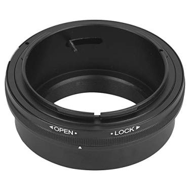 Imagem de Anel adaptador de lente portátil, anel adaptador de montagem de lente de câmera com foco manual de metal para lentes FD para câmera NEX Mirrorless