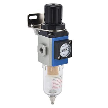 Imagem de Filtro de Compressor de Ar Regulador de Pressão de Alta Precisão Com Medidor para Alumínio de Alumínio da Oficina Copa 10cc (GFR200-08)