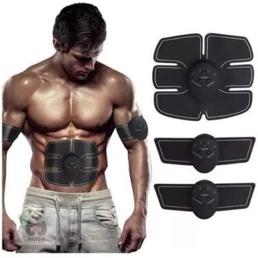 Imagem de Estimulador e Tonificador Muscular EMS Tonificador Abdominal Elétrico para Abdomen Braços e Corpo -YODHE