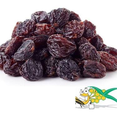 Imagem de Uva Passa Preta 500g Frutas Cristalizadas Para Panetone 500g - Natural