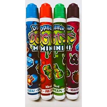 Imagem de United Novelty Dabbin Dots Mini Daubers 10 ml - Pacote com 4 - Vermelho, Azul, Verde, Roxo