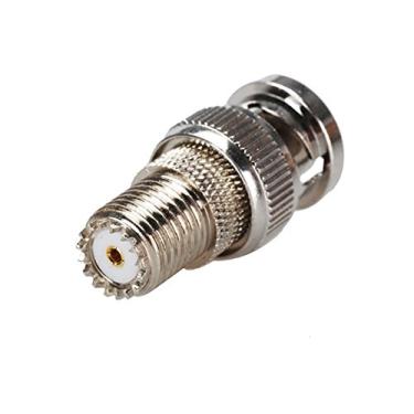 Imagem de Adaptador coaxial DHT Electronics RF BNC macho para conector fêmea MINI-UHF