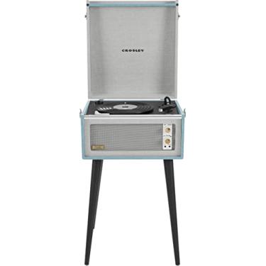 Imagem de Crosley CR6233F-TN Dansette Bermuda toca-discos de vinil portátil de entrada/saída Bluetooth com entrada auxiliar, turmalina