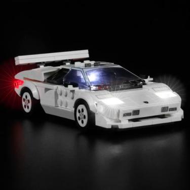 Imagem de Conjunto de iluminação BrickBling LED para Lego Speed Champions Lambor