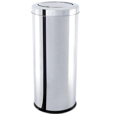 Imagem de Lixeira Basculante Inox 28,17L Decorline Brinox