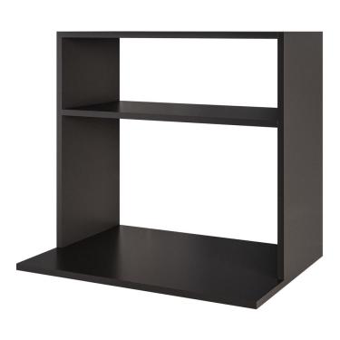 Imagem de Suporte Aéreo Multiuso Para Forno Micro-ondas Luara 60cm Preto - Desk Design