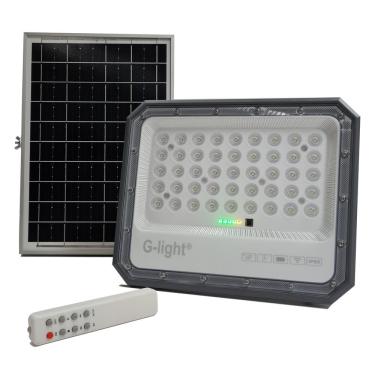 Imagem de Refletor Solar Led 1200lm 6500k Dc 3.2v C/ Controle Remoto