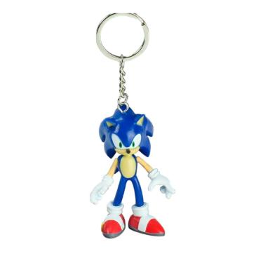 Imagem de Chaveiro 3d Sonic The Hedgehog - Bbr Toys