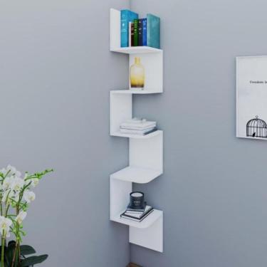 Imagem de Estante De Canto Multivisão Branco