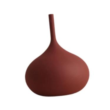 Imagem de Generic Vaso floral decorativo, acessório floral portátil, minimalista, plantas, recipiente de flores, ornamento para estante, cozinha, fazenda, Style E