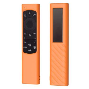 Imagem de Capa Controle Remoto Silicone Proteção Smart Tv Samsung - OMG, LARANJA
