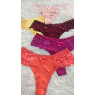 Imagem de Cal. Fio duplo lateral de renda - Wesley atacado, Cor diversas, m