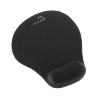 Imagem de Ac.Desktop Mouse Pad Gel Preto Ac021 Multiilaser - Multilaser, Preto, 