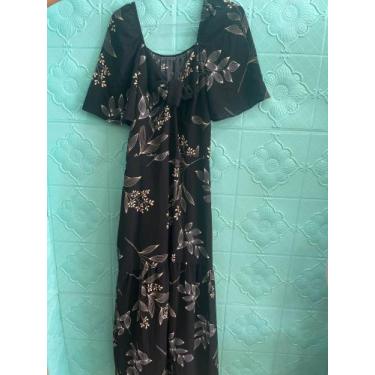 Imagem de Vestido feminino Estampado  com manguinha  -Tamanho G - Q bonita 