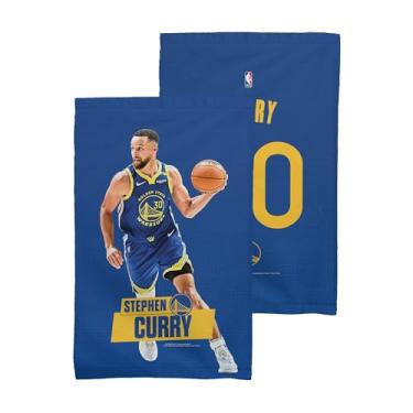 Imagem de Northwest Toalha de fã NBA Golden State Warriors Stephen Curry, licenciada, ultra macia e absorvente, toalha de ginástica esportiva, 40,6 x 63,5 cm
