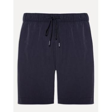 Imagem de Short Tommy Hilfiger Masculino Regular Fit Long Drawstring Azul Marinh