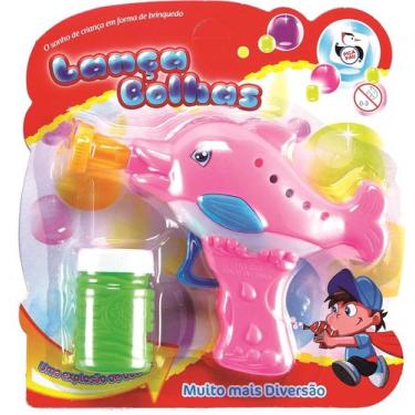 Imagem de Lanca bolha manual golfinho cor sort - pica pau