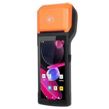 Imagem de Eacam 14.0 PDA Handheld Pos Terminal, 4G WiFi BT Mobile Computer Com NFC, Impressora Térmica de 58 Mm, Bateria de 3000mAh, para Armazém de Logística de Inventário de Armazém Pos