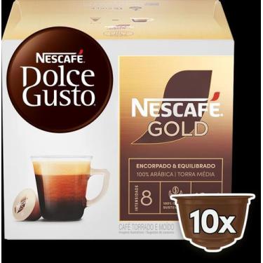 Imagem de Café em Cápsula Nescafé Dolce Gusto  10un  Encorpado