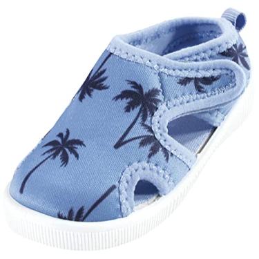 Imagem de Hudson Baby Sandália unissex para bebês e sapatos aquáticos, Palmeira, 17