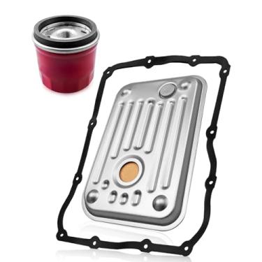 Imagem de Kit de filtro de transmissão adequado para Allison Série 1000 2000 Chevy Silverado Express GMC Sierra Savana Ford F-650 750 2001-2010 Substituir 29537965 29539579