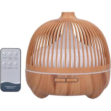 Imagem de Umidificador de Ar Doméstico Aparelho Difusor Vaporizador de Ambiente com LED 550ml