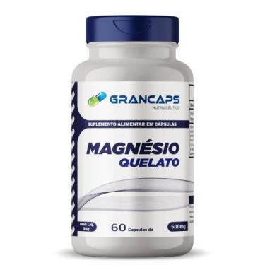 Imagem de Magnésio quelato super mineral 60 cápsulas  grancaps