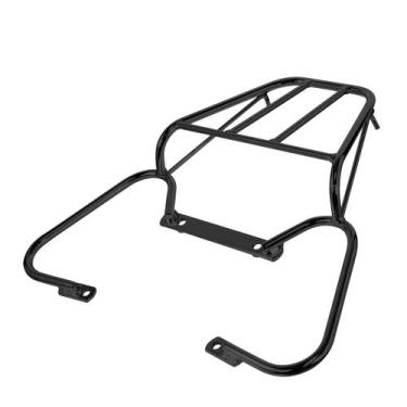 Imagem de Bagageiro pro tork sansão nx 400 falcon 2000/08, PRETO, NX 400 FALCON 