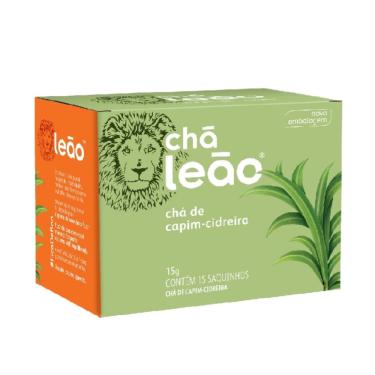 Imagem de Chá Leão Capim Cidreira 15 Sachês15g Chá Leão Capim Cidreira 15 Sachês 15g