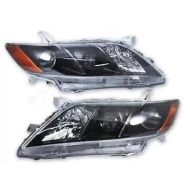 Imagem de Lâmpada de neblina esquerda direita LED luz diurna frontal LED conjunto de farol lâmpada de canto ampla compatível com Camry 2007-2009 (esquerda)
