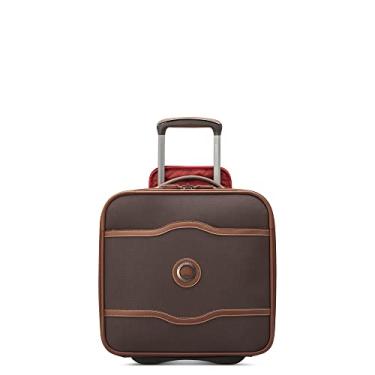 Imagem de DELSEY Paris Bagagem Chatelet Air 2.0 Softside embaixo do assento com 2 rodas, Marrom, Carry-on 16 Inch, Bagagem Chatelet 2.0 Softside embaixo do assento com 2 rodas