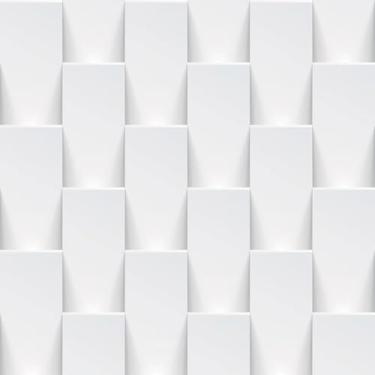 Imagem de Papel De Parede Adesivo Efeito 3d Quarto Retângulo Gesso 3m