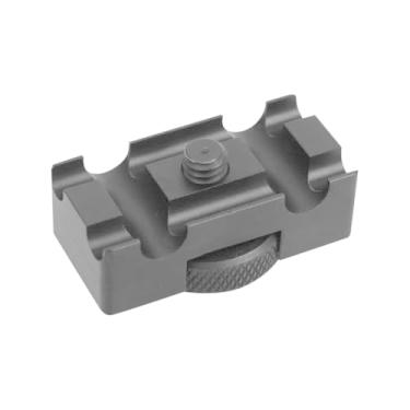 Imagem de Cabo de liga de alumínio com grampo para cabo foto&tech DSLR câmera digital cabo USB clipe de fixação cabo conector e protetor de porta com 4 sulcos parafuso de 1⁄4 polegadas e tripé para fotografia amarrada