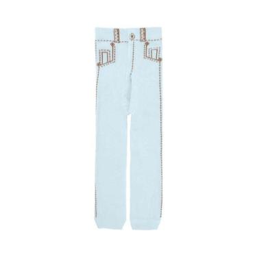 Imagem de Calça Legging Jeans Infantil Bebê 02 a 03 anos Pimpolho - Preta