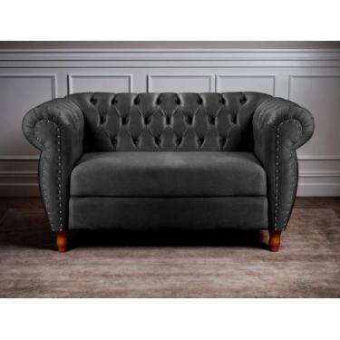 Imagem de Sofá Chesterfield Nobreza 2 Lugares Retrô Vintage com Captnoê - Bella 