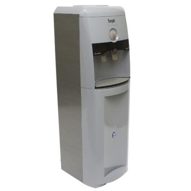 Imagem de Bebedouro De Garrafão 2,6 Litros Cinza-fumê Stille Master Begel Bebedouro De Coluna 220v