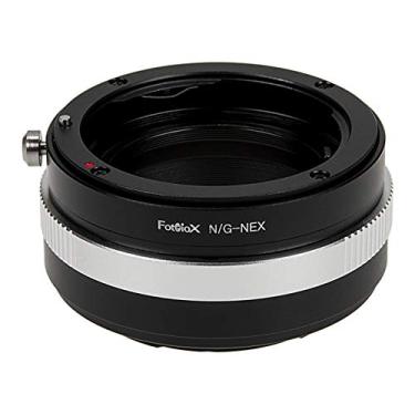 Imagem de Fotodiox Adaptador de montagem de lente - Nikon Nikkor F Mount G-Type D/SLR lente para câmera Sony Alpha E-Mount Mirrorless