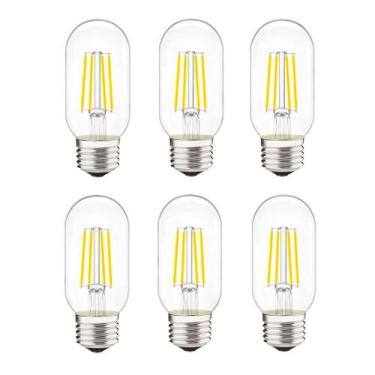 Imagem de Lâmpada tubular LED LiveMax T45 4W Daylight White 5000K E26, pacote co