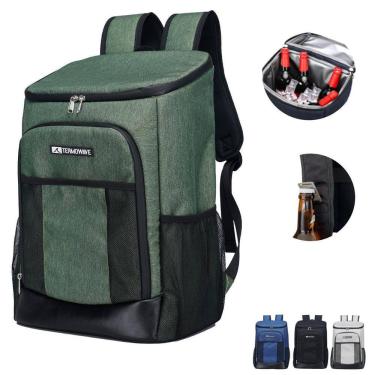 Imagem de Mochila Térmica Termowave 25L Bolsa Cooler Bebidas Verde