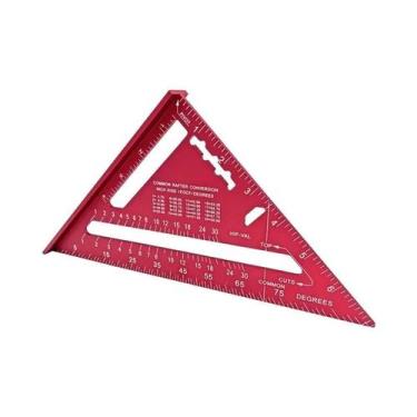 Imagem de Medidores Triangulares Para Carpintaria De Alta Precisão, Régua De Âng