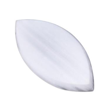 Imagem de MERIGLARE Tigela de cristal de selenita, recipiente de armazenamento para homens e mulheres, artesanato, bandeja de joias, organizador de joias para, 9cm