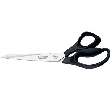 Imagem de Tesoura De Costura Tramontina Profissional Supercort Lâmina Aço Inox Cabo De Polipropileno Onix 8"
