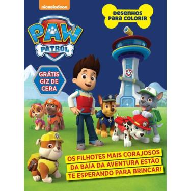 Imagem de Livro - Patrulha Canina Desenhos para Colorir